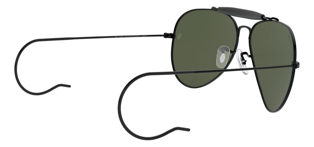 Lentes De Sol Outdoorsman I Black Ray-ban